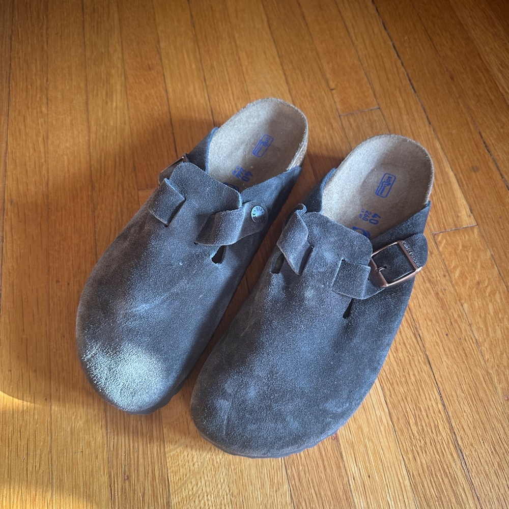 Birkenstock Dark Brown Slip on Mules, Size 40 (9-9.5 US), NWOT